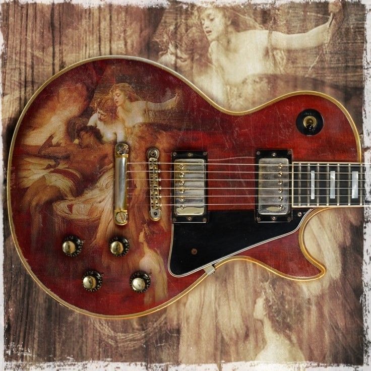 Guitar Art Design Custom Gibson Les Paul Relic Guitar Art Design Custom Gibson Les Paul Relic
