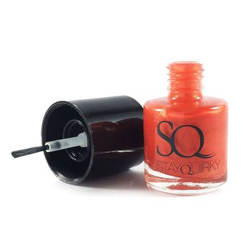 Stay Quirky Nail Polish Red Heat 848 is when in doubt, Paint Red! When not in doubt, Paint Red. Beauty Buys, Beauty Shop, Buy Beauty Products Online, Nail Paints, Spoil Yourself, You Nailed It, Doubt, Quirky, Perfume Bottles