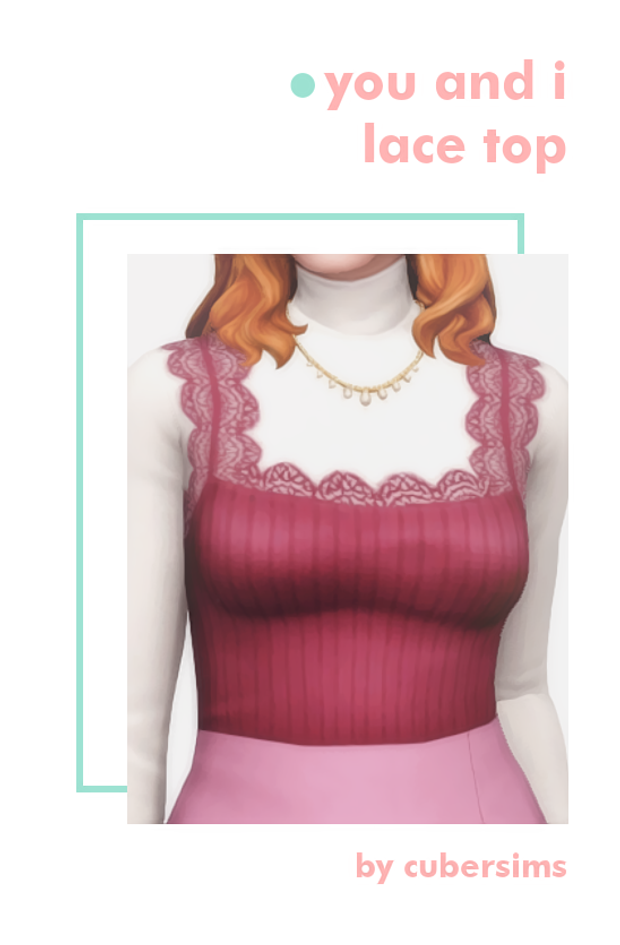 You And I Lace Top