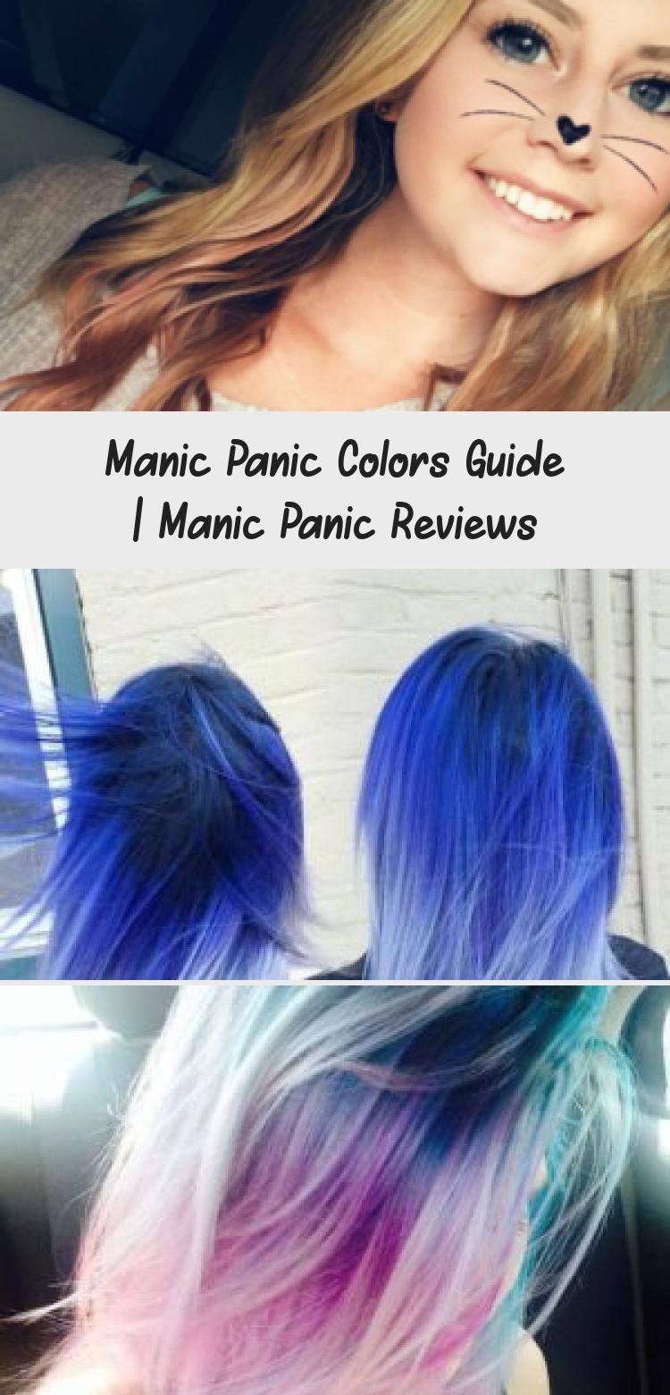 Manic Panic Colors Guide Manicpanic Colors Hairdye Guide Dyedhairpixie Dyedhairblue Dyedhair In 2020 Manic Panic Colors Manic Panic Reviews Manic Panic Hair Dye