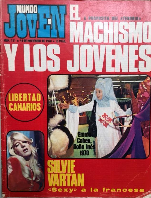 Medio siglo a vueltas con el machismo en España (Revista Mundo Joven) Playbill, Broadway, Canary Birds, Musica, Journals