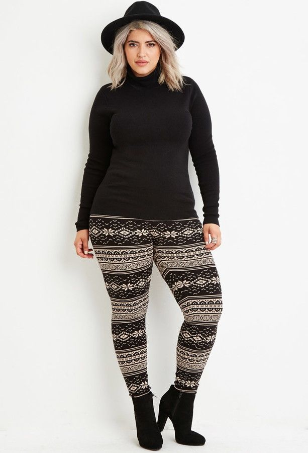 Plus Size Fair IslePatterned Leggings Plus Size Fashion Amazing Plus Size Patterned Leggings Plus Size Fair IslePatterned Leggings Plus Size Fashion Amazing Plus Size Patterned Leggings