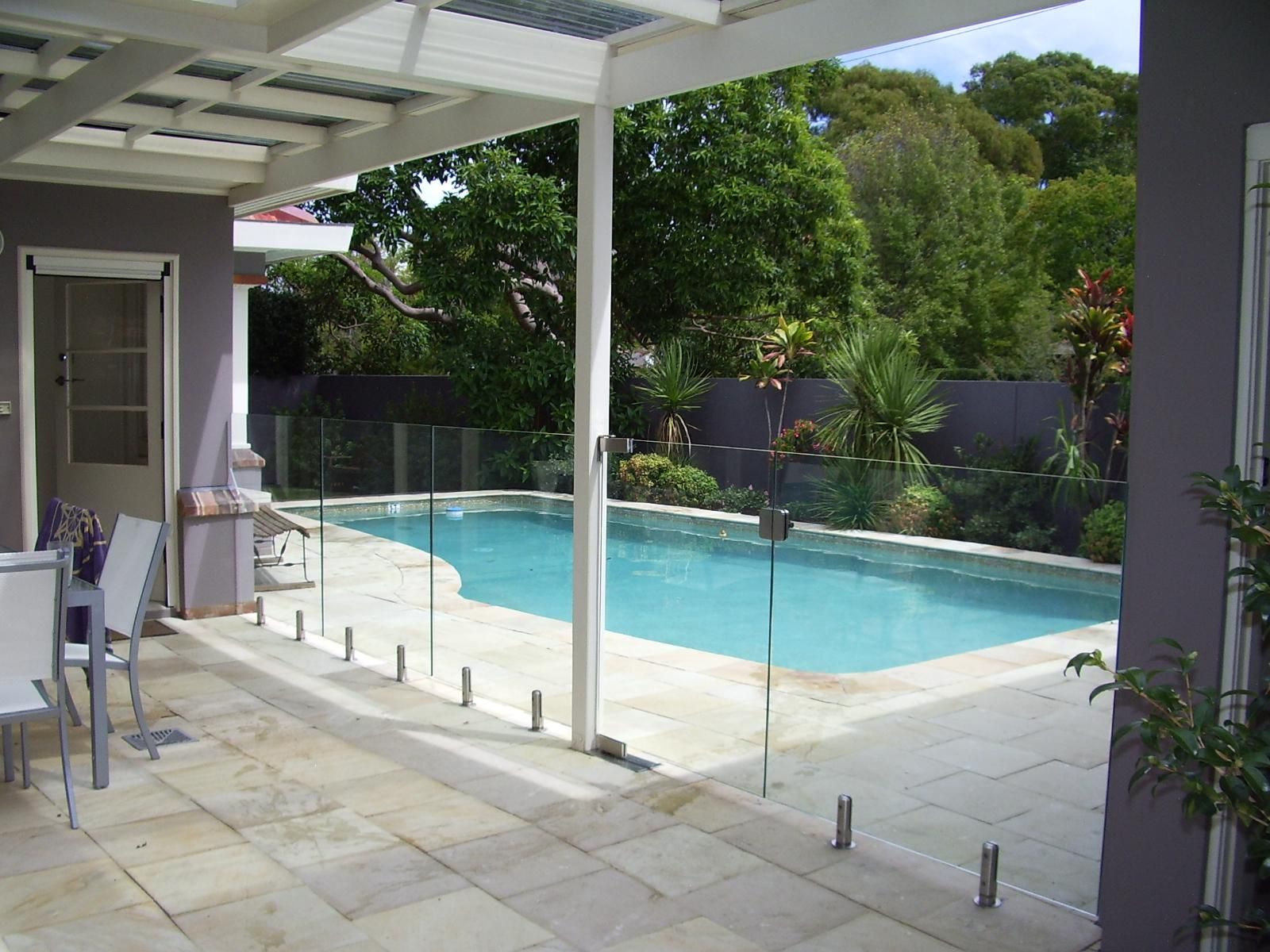 Plexi Glass Pool Barrier Pool Fence Glass Pool Fencing Backyard Fences