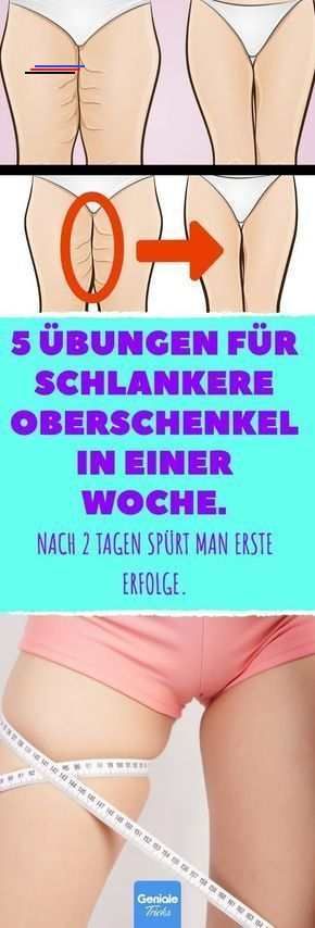 5 Übungen für schlankere Oberschenkel in einer Woche. 5 Übungen für schlankere Oberschenkel in einer...