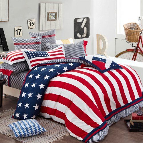 Patriotic Bedding Sets - Celebrate July 4th Even When You Go to Sleep