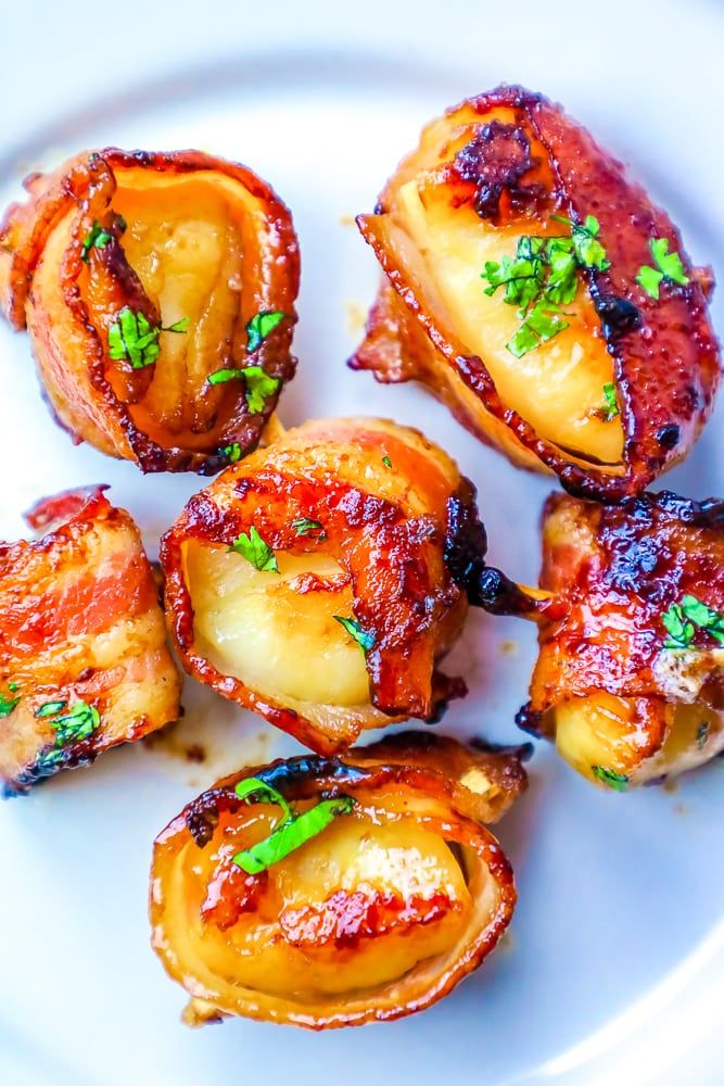 Brown Sugar Bacon Wred Scallops Recipe In 2018 Brown Sugar Bacon Wred Scallops Recipe
