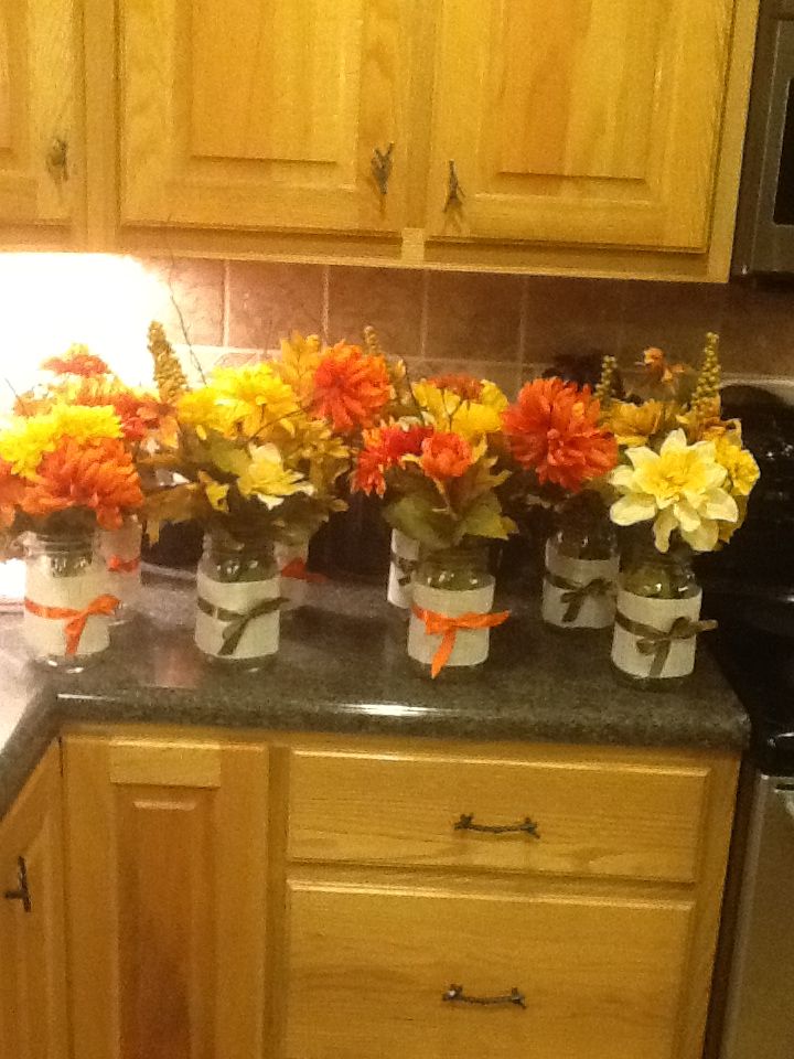 Mason Jar Centerpieces Fall Easy Craft Ideas Mason Jar Centerpieces Fall Easy Craft Ideas