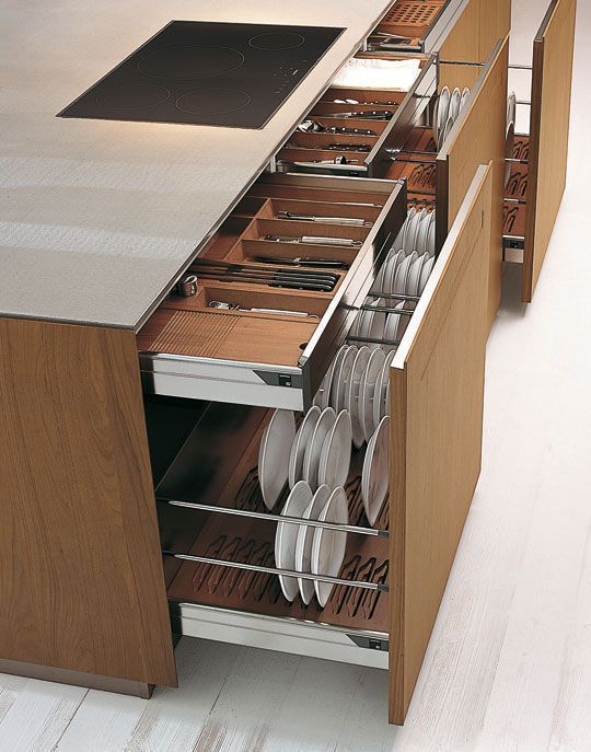 Conservazione della cucina: 40 mobili da cucina pieni di punte #conservazione #cucina #della... #kitchentips