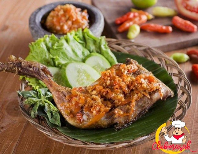 Resep Bumbu Ayam Penyet Dan Cara Membuatnya Club Masak Masakan Masakan Indonesia Resep Masakan