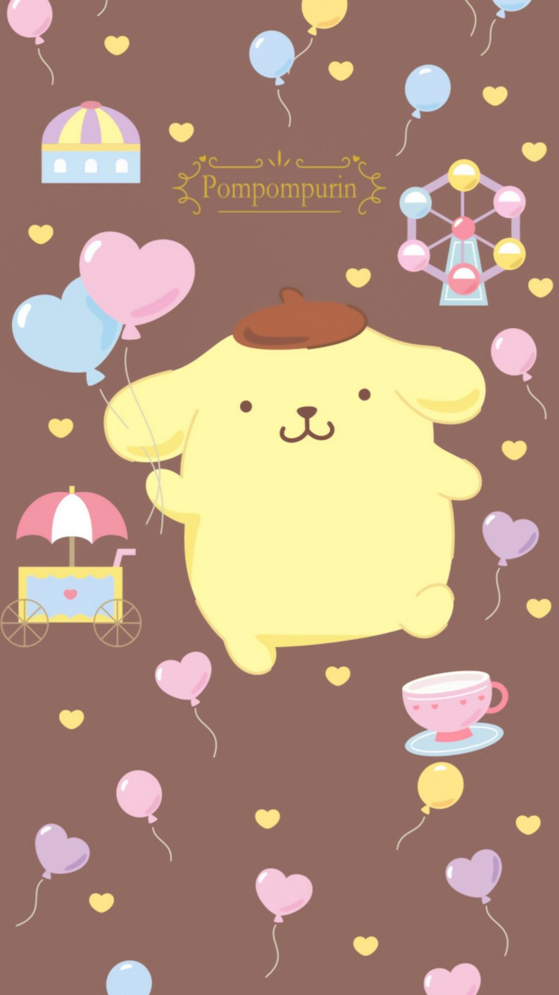 Pompom Purin Bg おしゃれまとめの人気アイデア Pinterest Apoame ポムポムプリン 壁紙 可愛い キャラクター イラスト イラスト