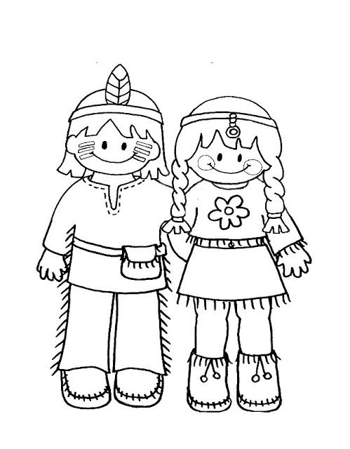 kleurplaat preschool thanksgiving pinterest colorir para