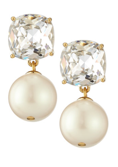 Pin By Luxefinds On 2017 Holiday Party In 2018 Cute Kate Spade Pearl And Crystal Drop Earrings Http Rstyle Me