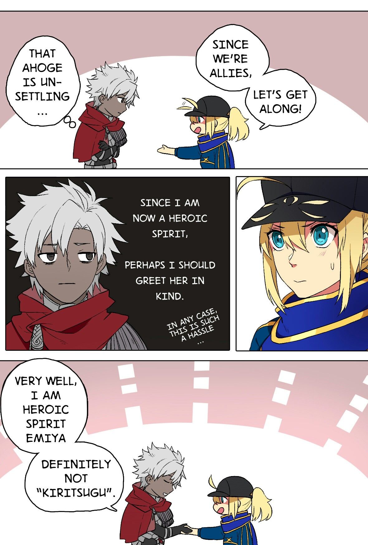 Pin By Le Uyen On Emiya Family Fate Anime Series Fate Stay Night Anime Funny