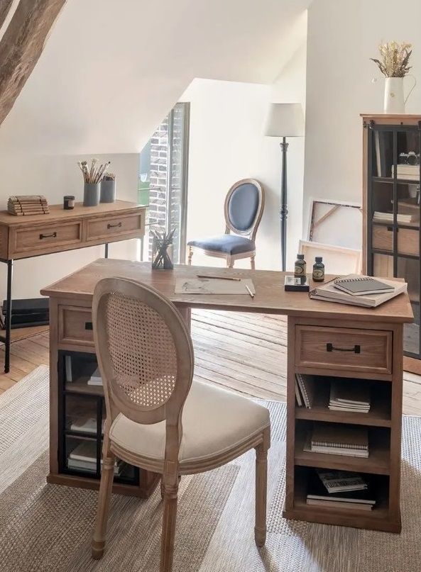 Home Office, Console, Corner Desk, Furniture, Vintage, Home Decor, Tv Storage, Drawers, Corner Table