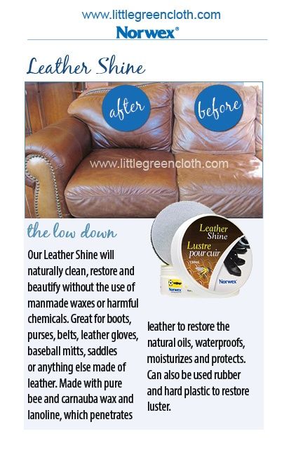 leather shining cream
