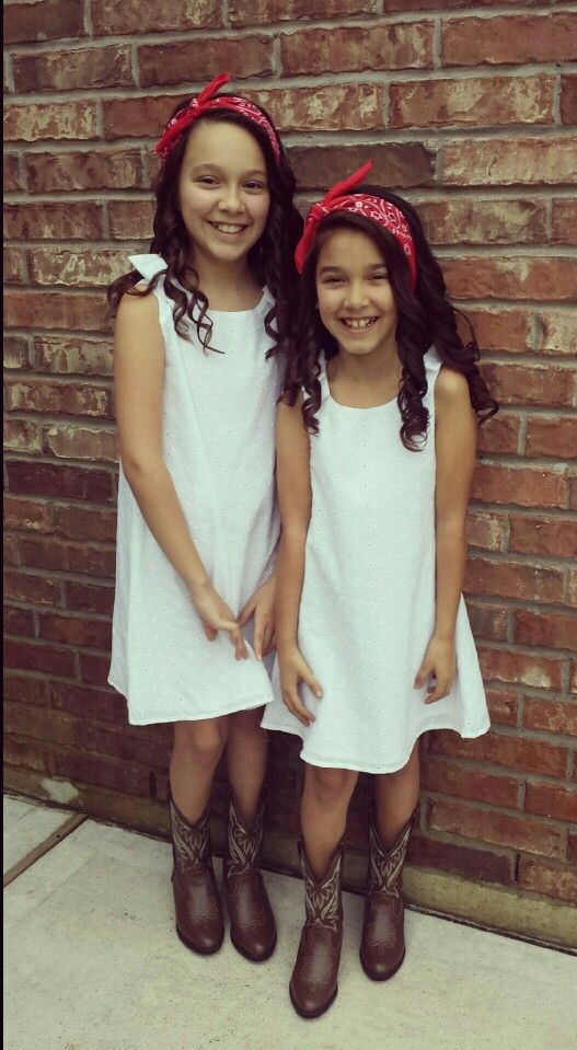 My girls' Go Texan Day outfit! Cute outfits for school, Cute outfits