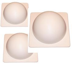 3 Concrete Sphere Molds