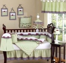 Sumersault Lovely Ladybug 10 Piece Nursery In A Bag Bedding Set I Love This One So Much Ladybug Nursery Nursery Bedding Sets Girl Crib Bedding Sets