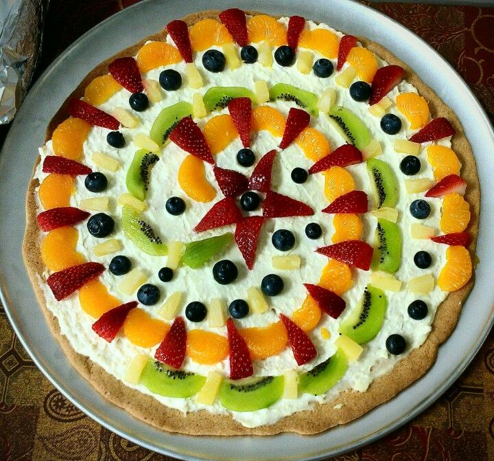Beautiful food. Fruit pizza Food, Food and drink, Fruit