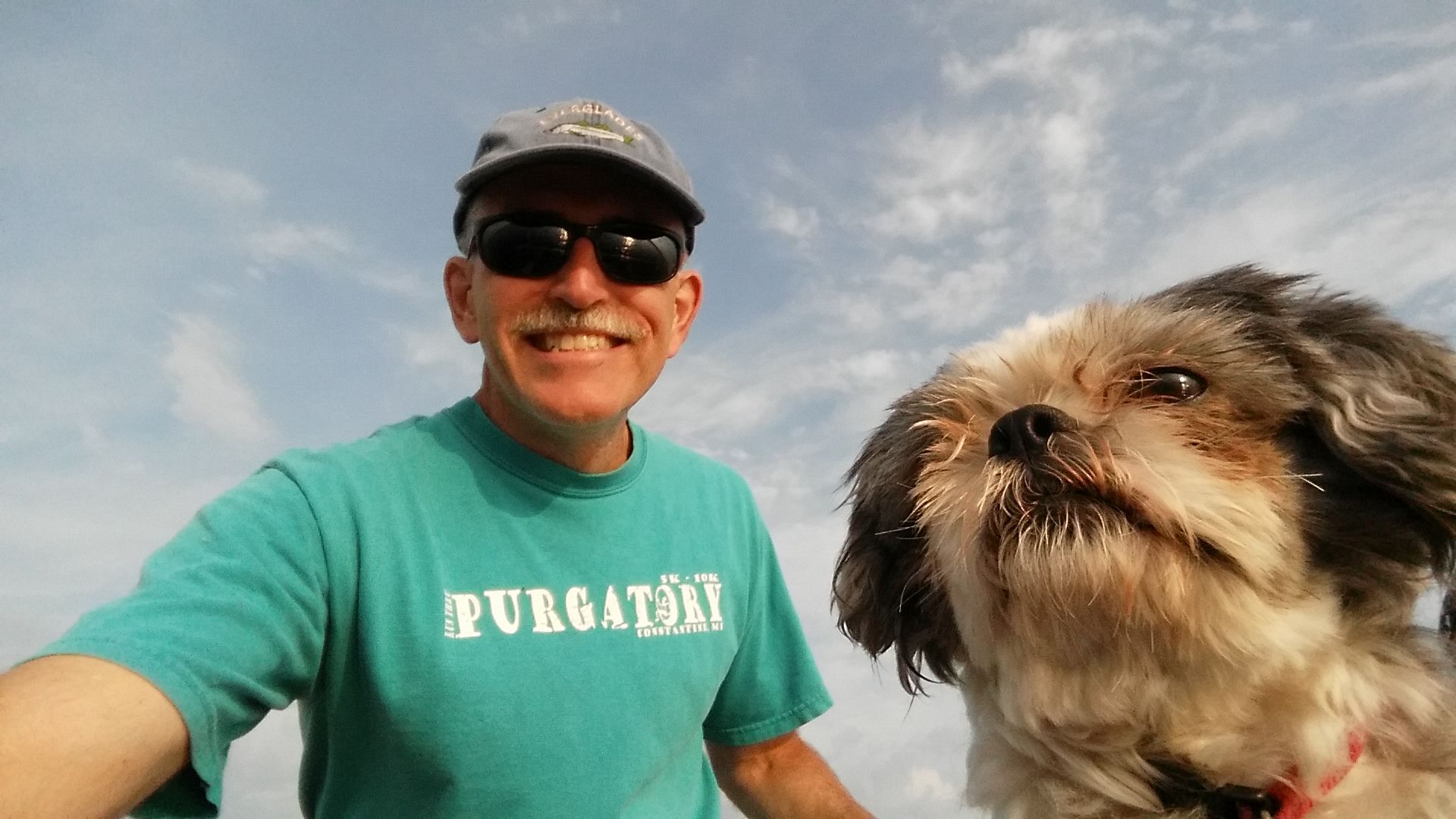 The fishing shih tzu | Polarized fishing sunglasses ...