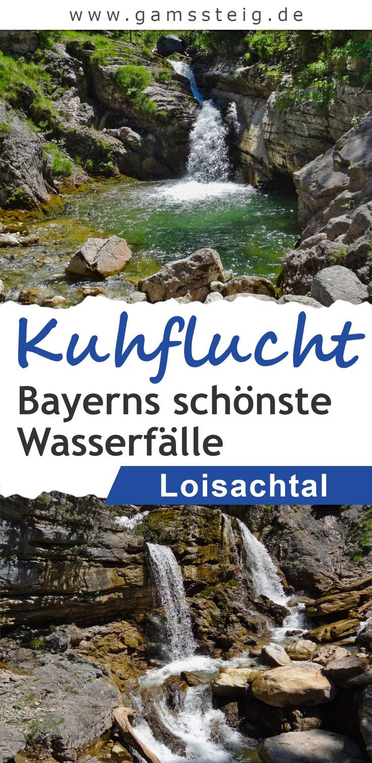 Wasserfälle im Loisachtal: Rundweg über Kuhflucht und Fahrmannslaine