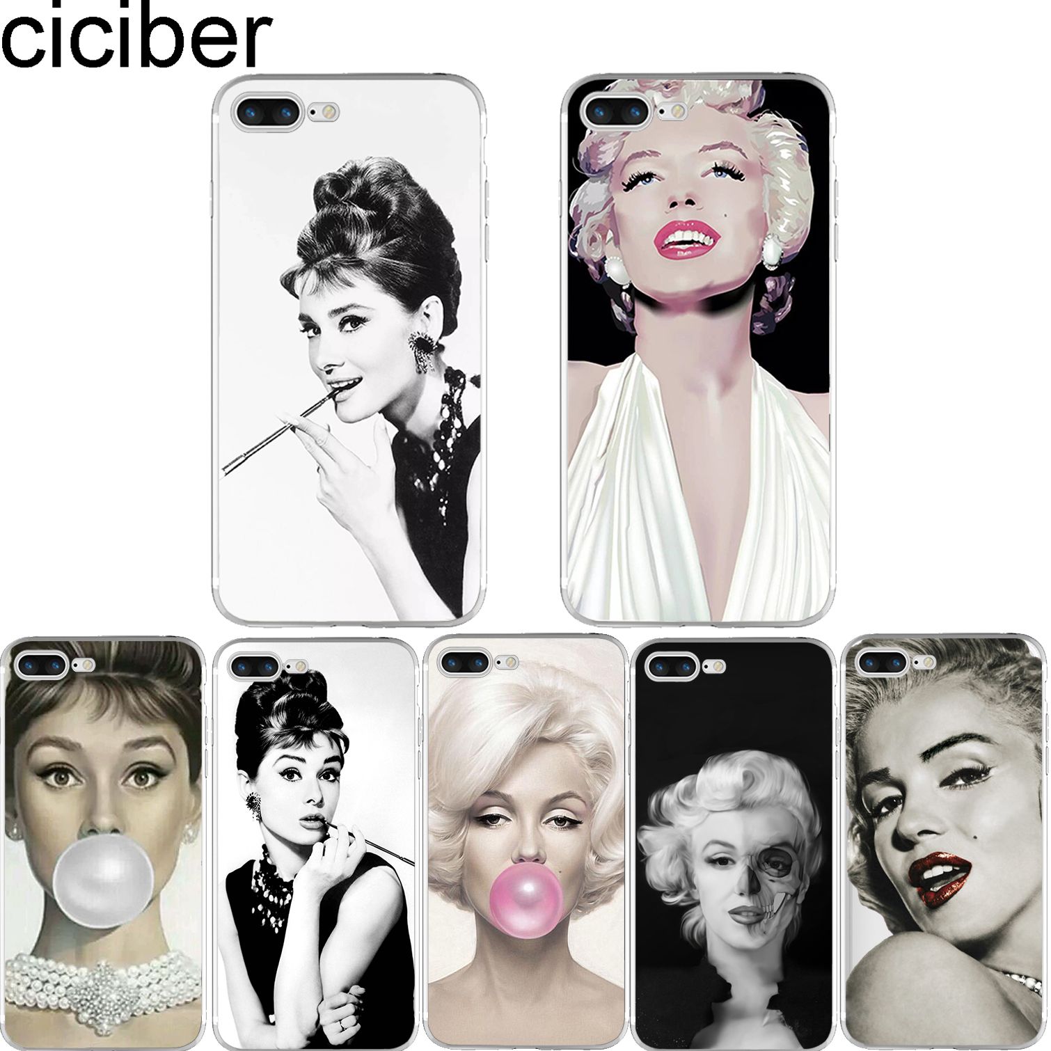 coque iphone 7 marylin monroe