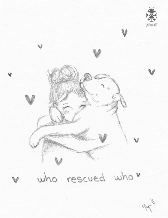 Who Rescued Who Miss My Dog, Me And My Dog, I Love Dogs, Puppy Love, Cute Dogs, Pitbull, Smelly Dog, Dog Quotes Love, Animal Drawings