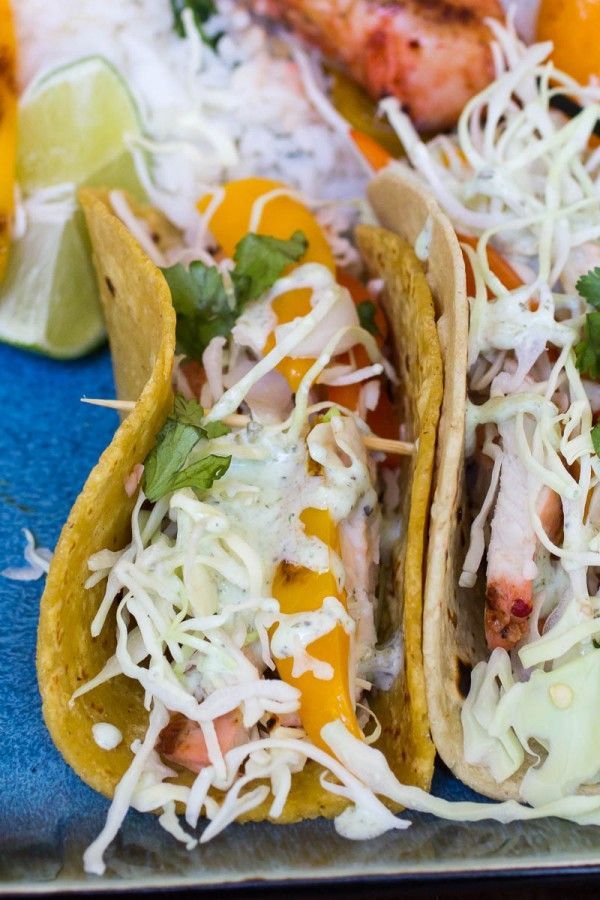 Grilled Chicken Tacos - Diabetic grilled chicken recipes #diabetic #grilled #chicken #recipes Grilled Chicken Tacos