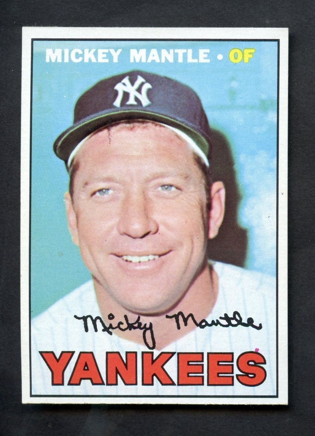 1967 topps baseball cards old baseball cards mickey mantle