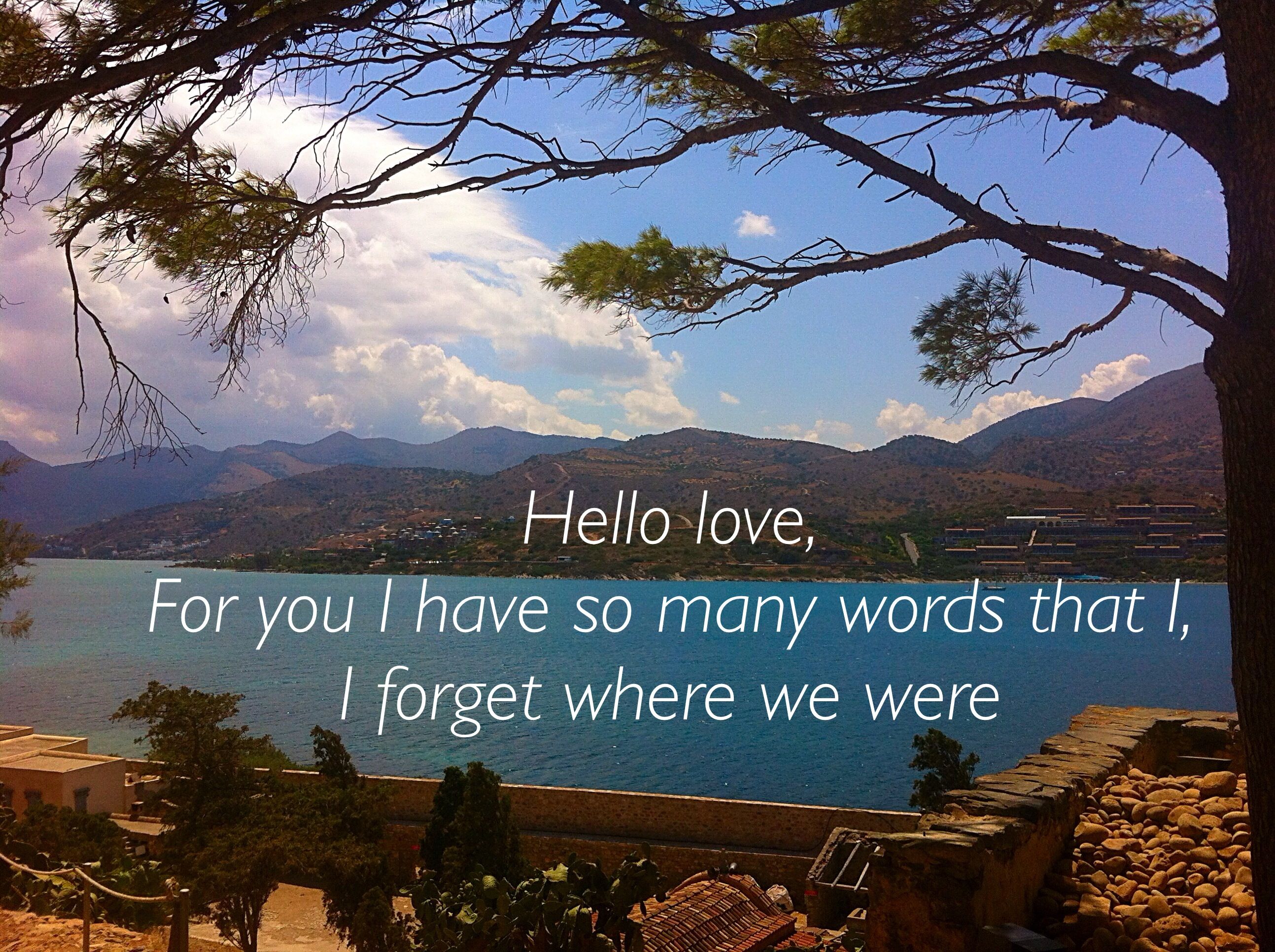 Much Love For Ben Howard Quote From The Album I Forget Where We Were From The Song I Forget Where We Were Ben Howard Lyrics Songs Ben Howard