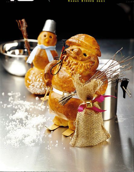 Rezept: Samichlaus und Schneemann