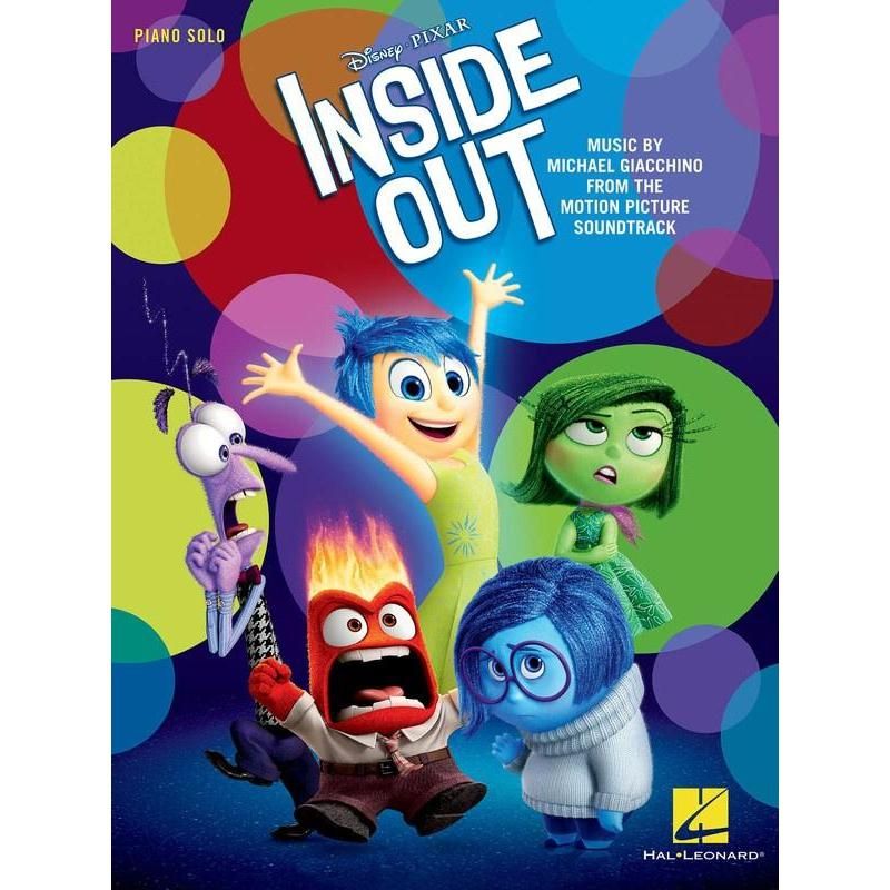Inside Out-Sheet Music-Hal Leonard-Logans Pianos Disney Inside Out, Film Inside Out, Inside Out Poster, Film Pixar, Disney Pixar Movies, Cartoon Movies, Comedy Movies, Indie Movies, Mindy Kaling