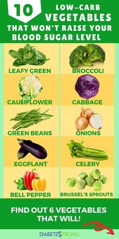 The 10 BEST vegetables for diabetics - These low-carb vegetables won't spike your blood sugar level and are the best veggies to incorporate into your diet if you're diabetics. Also find out the 6 veggies that actually will make your blood sugar go up! #vegetables #lowcarb #diabetestips #healthyvegetables #healthyeating #diabetesdiet #diabeticfriendly #DiabetesStrong Vegetables For Diabetics, Healthy Recipes For Diabetics, Low Carb Vegetables, Drinks For Diabetics, Good Diet For Diabetics, Diet Recipes, Diabetic Food List, Diabetic Tips, Diabetic Meals
