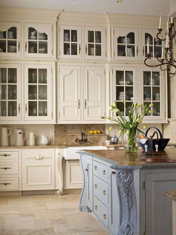 White French Kitchen Design White French Kitchen French