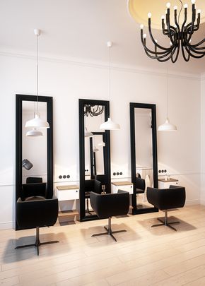 Hairdresser interior design in Bytom POLAND - archi group. Salon ... Hairdresser interior design in Bytom POLAND - archi group. Salon ...