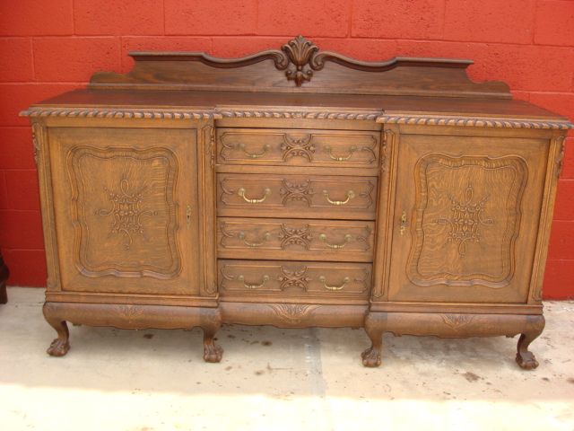 Antique Furniture French Antique Carved Chippendale Sideboard Server Antique Furniture French Antique Carved Chippendale Sideboard server Cabinet Antique Cupboard - Antique Furniture French Antique Carved Chippendale Sideboard Server