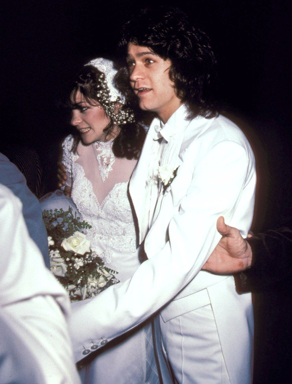 When Eddie Van Halen Met Valerie Bertinelli Book Explores Their Early Days And Explains Famous M Ms Legend Fancy Wedding Dresses Wedding Guest Dress Bohemian Wedding Dress Lace