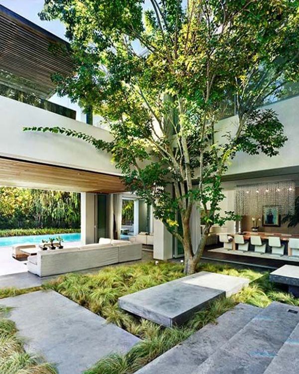 20 Beautiful Indoor Courtyard Gardens | Home Design And Interior ... 20 Beautiful Indoor Courtyard Gardens | Home Design And Interior ...