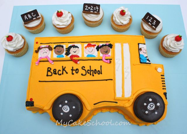 Bookworm Back To School Cupcake Toppers Teacher Cupcakes School