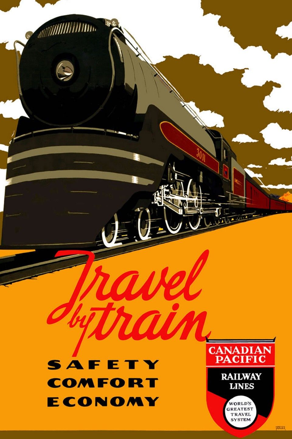 Chicago 0019 Vintage Travel Art Poster