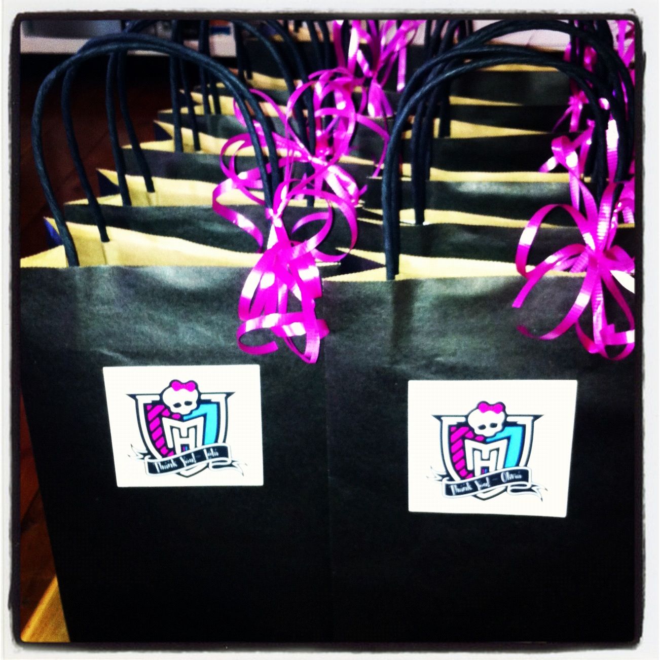 Monster High Party Bags Perfect For A Themed And Very