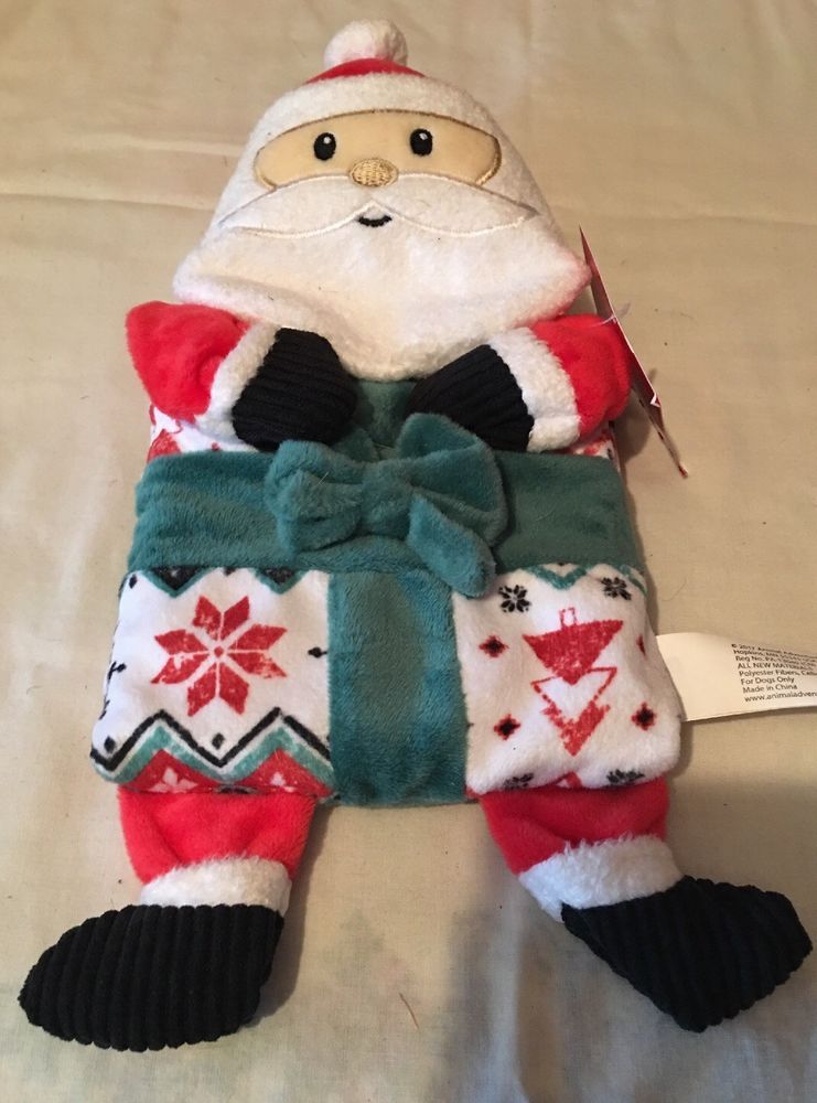 Santa Squeaker Dog Toy Ebay Dog Toys Christmas Stockings