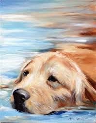 Image Result For Watercolor Paintings Of Dogs Golden Retriever