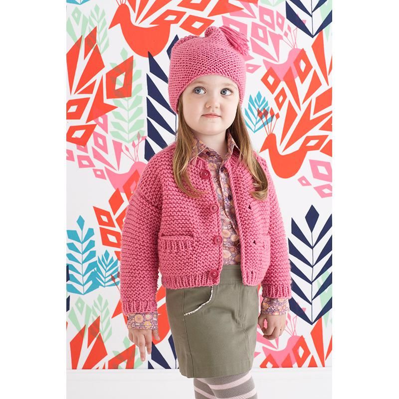 Lion Brand Vanna's Choice Baby Emma Hat and Cardigan A.C. Moore