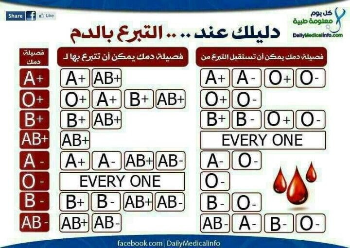 تستقبل جميع هي الدم التي فصيلة الفصائل فصيلة الدم