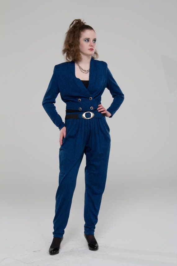80s trouser suit