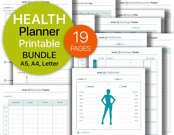 health fitness planner