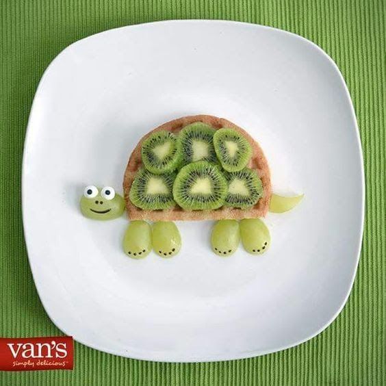 Turtle Link: i.pinimg.com / … Halloween Mandarinen … #halloweenbreakfastforkids