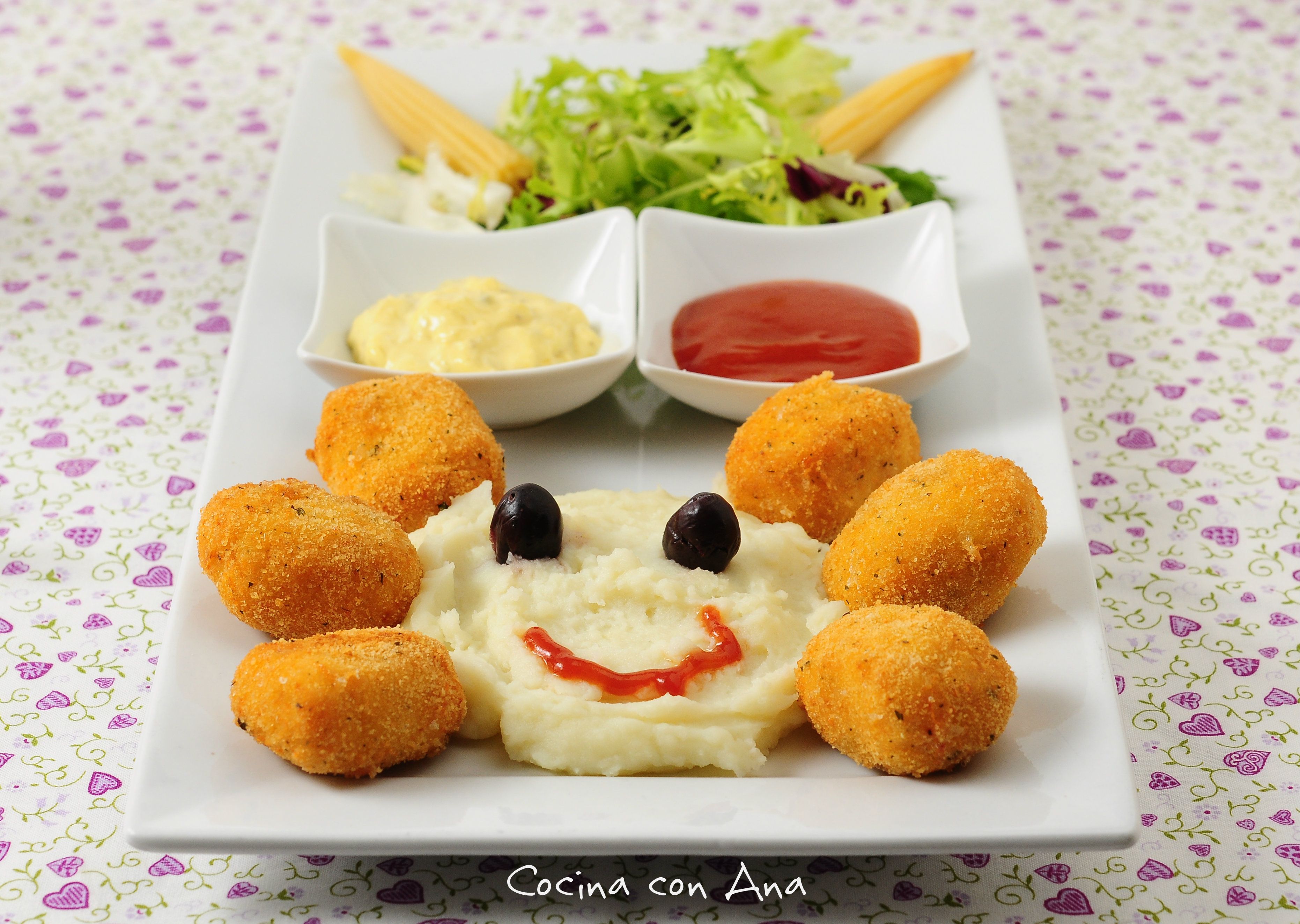 Nuggets De Pollo Nuggets De Pollo Nugets De Pollo Comidas Para Niños