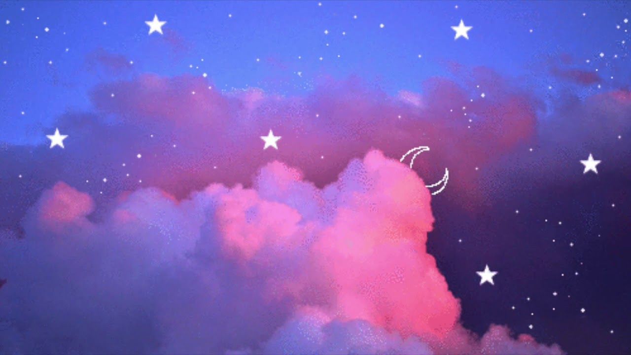 Azul Oscuro Fondo De Pantalla De Oro Estrellas De Fondo Portatil Dark Blue Wallpaper Cute Desktop Wallpaper Aesthetic Desktop Wallpaper